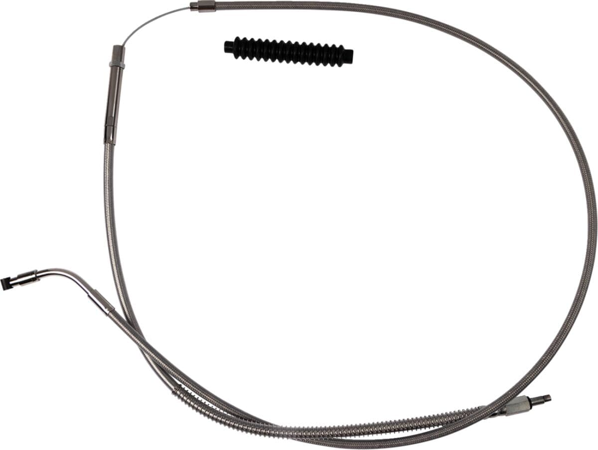 High-Efficiency Stainless Steel Clutch Cable for Harley-Davidson Silver