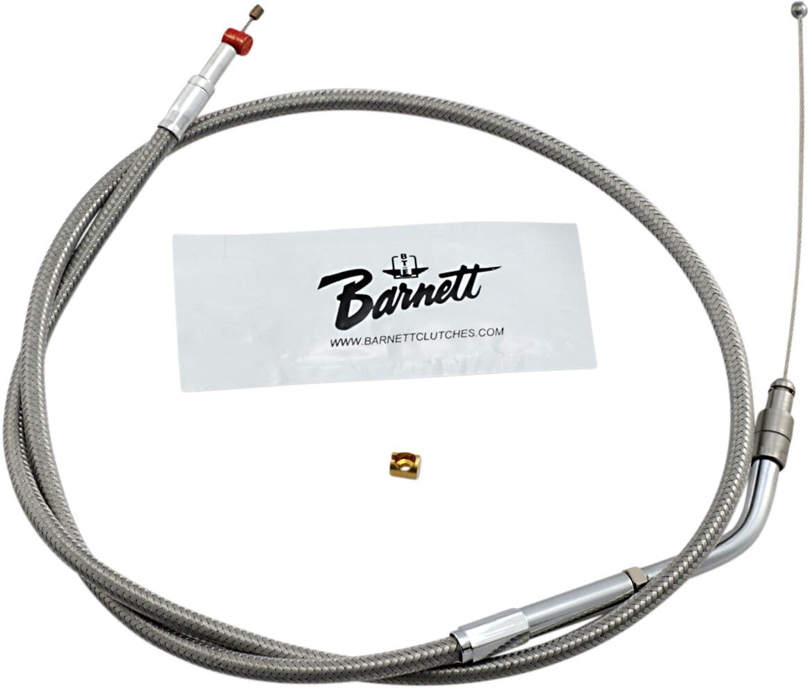 Stainless Steel Throttle/Idle Cable Silver