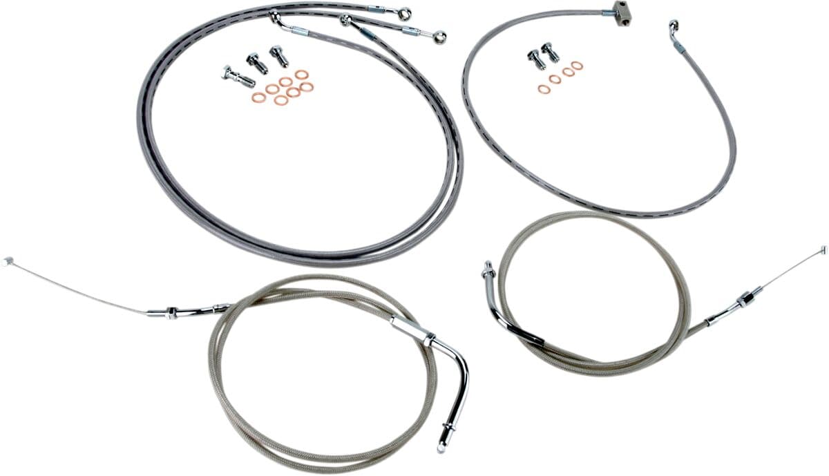 Stainless Handlebar Cable/Line Kit