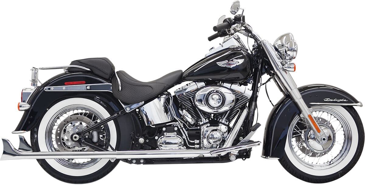 True Duals Exhaust System with Fishtail Mufflers