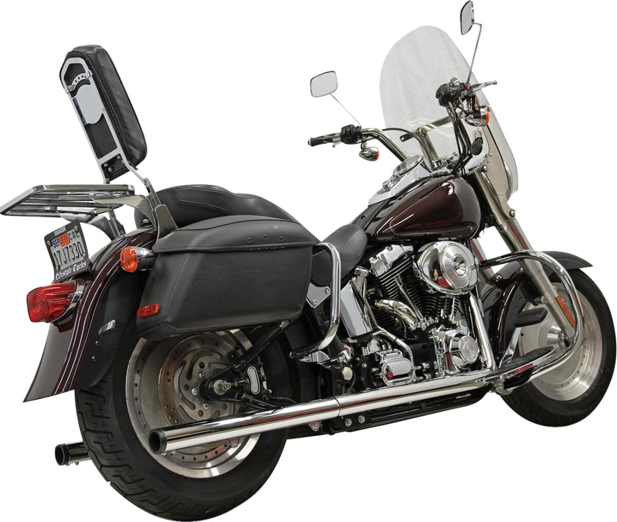 2-into-2 True Dual Drag Pipe Exhaust System