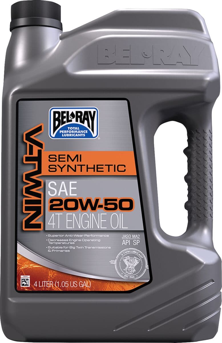 V-Twin Semi-Synthetic 4-Stroke Engine Oil