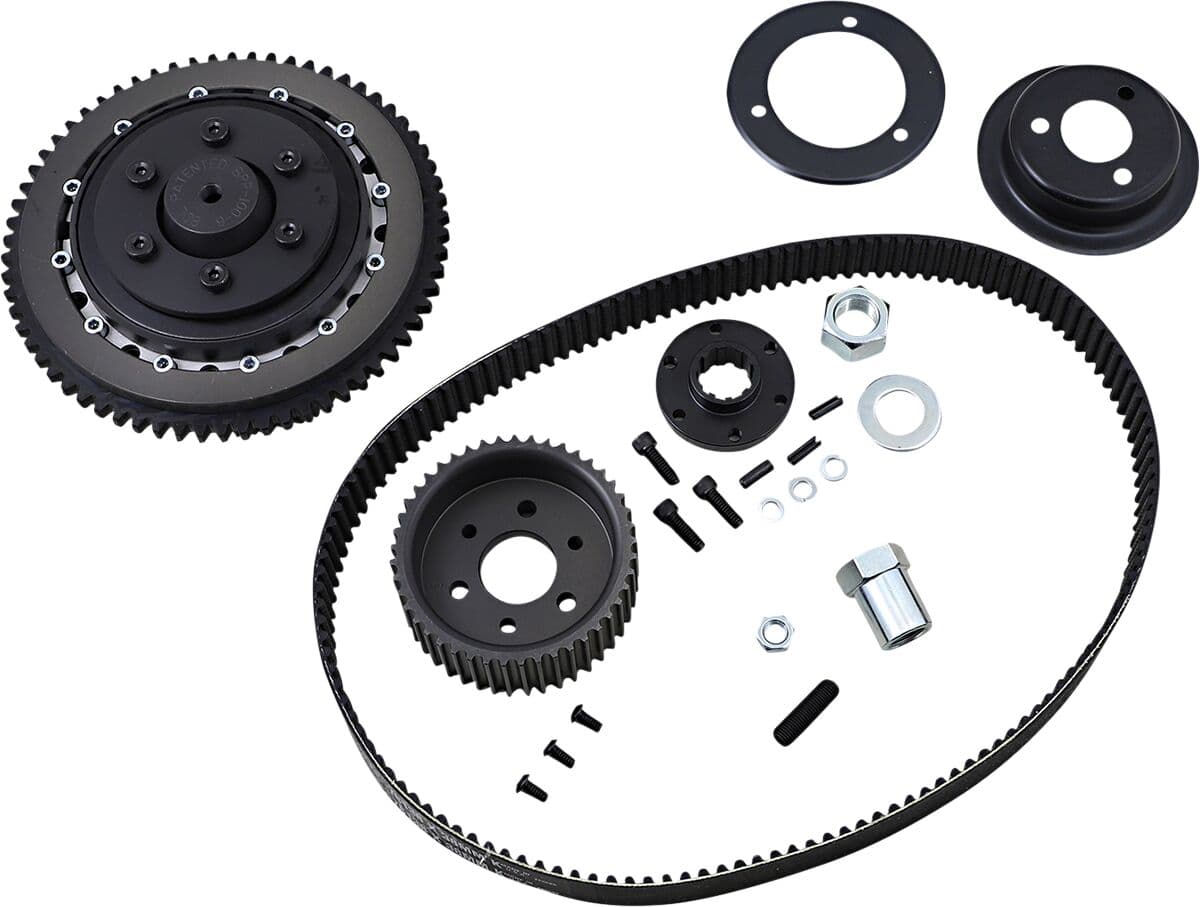 8 mm Belt Drive with Quiet Clutch System