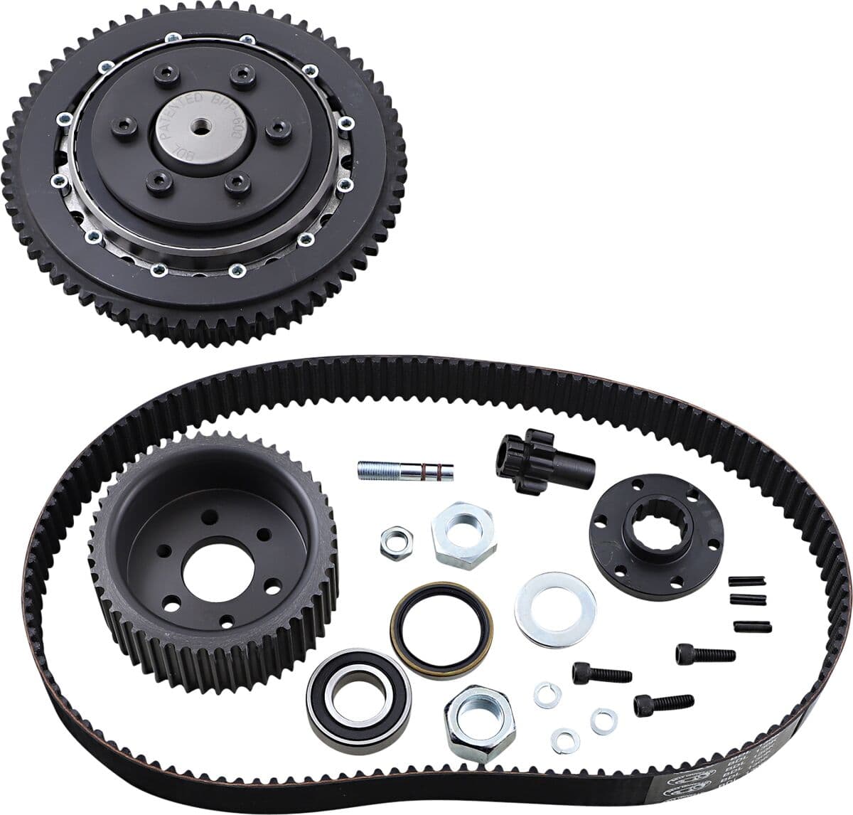 1-5/8" 8 mm Belt Drive With Lockup Clutch