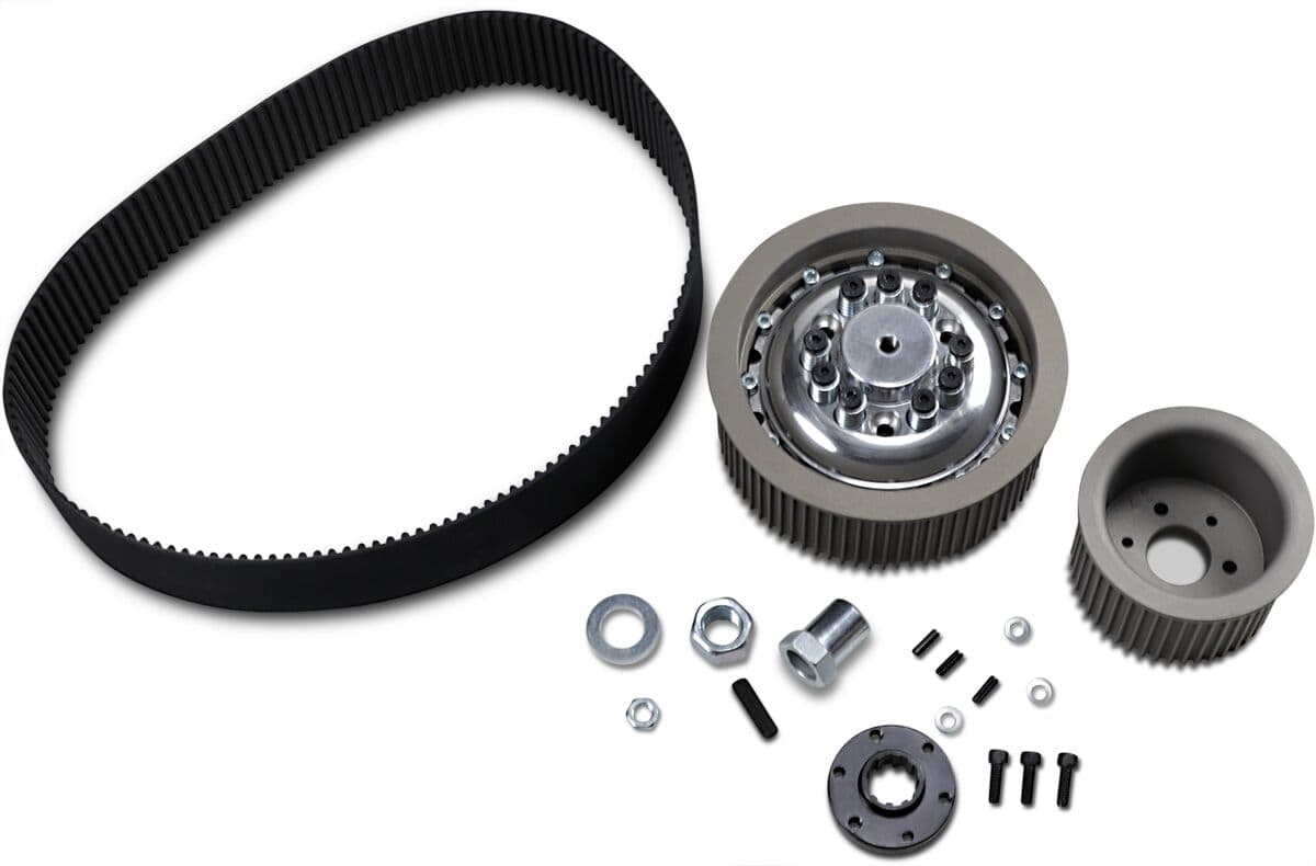 8 mm Belt Drive with Quiet Clutch System