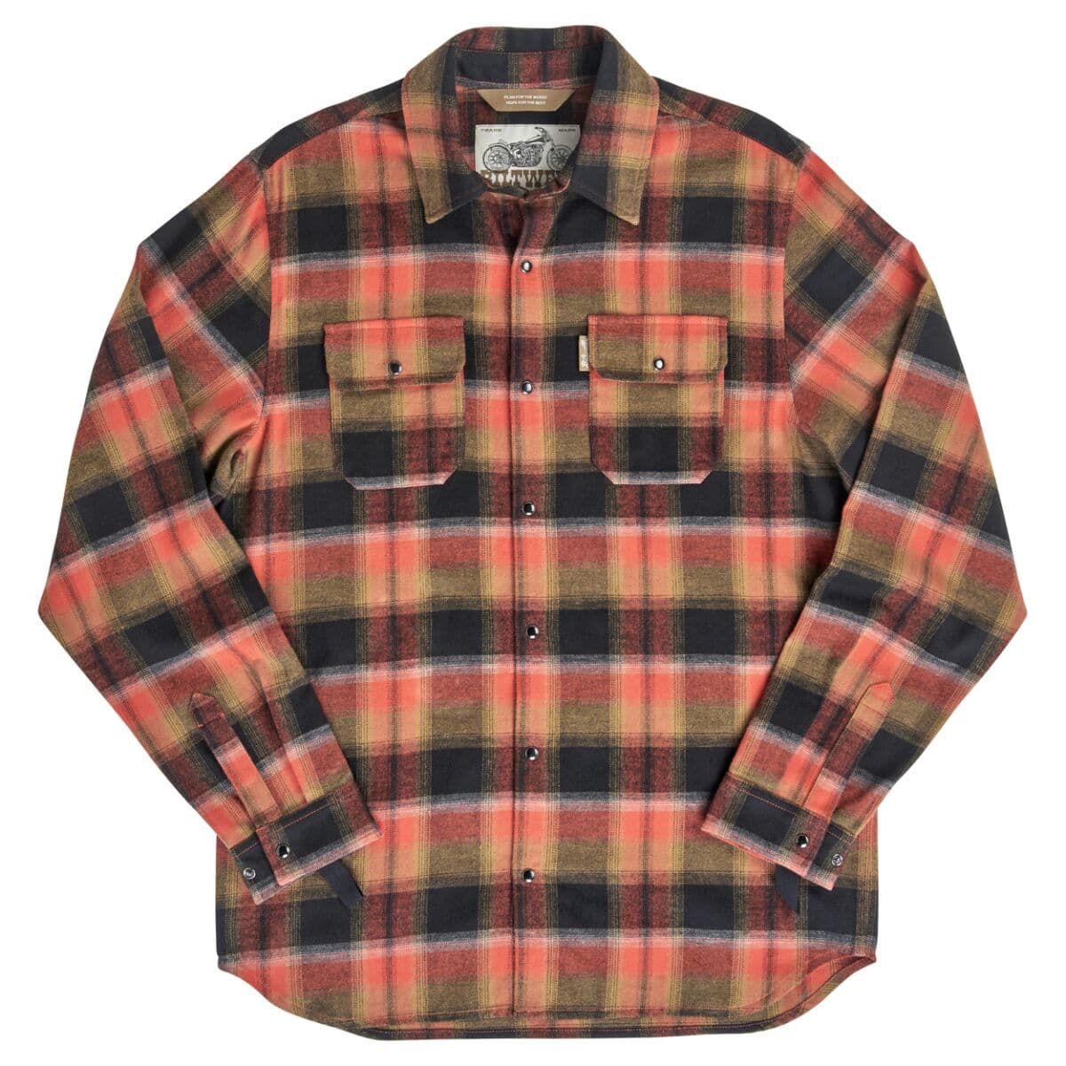 Hi Test Flannel Shirt Brown