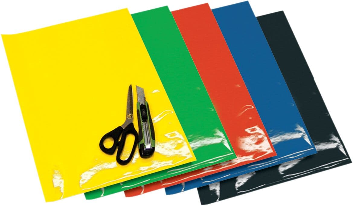 Colored Crystal Sheets
