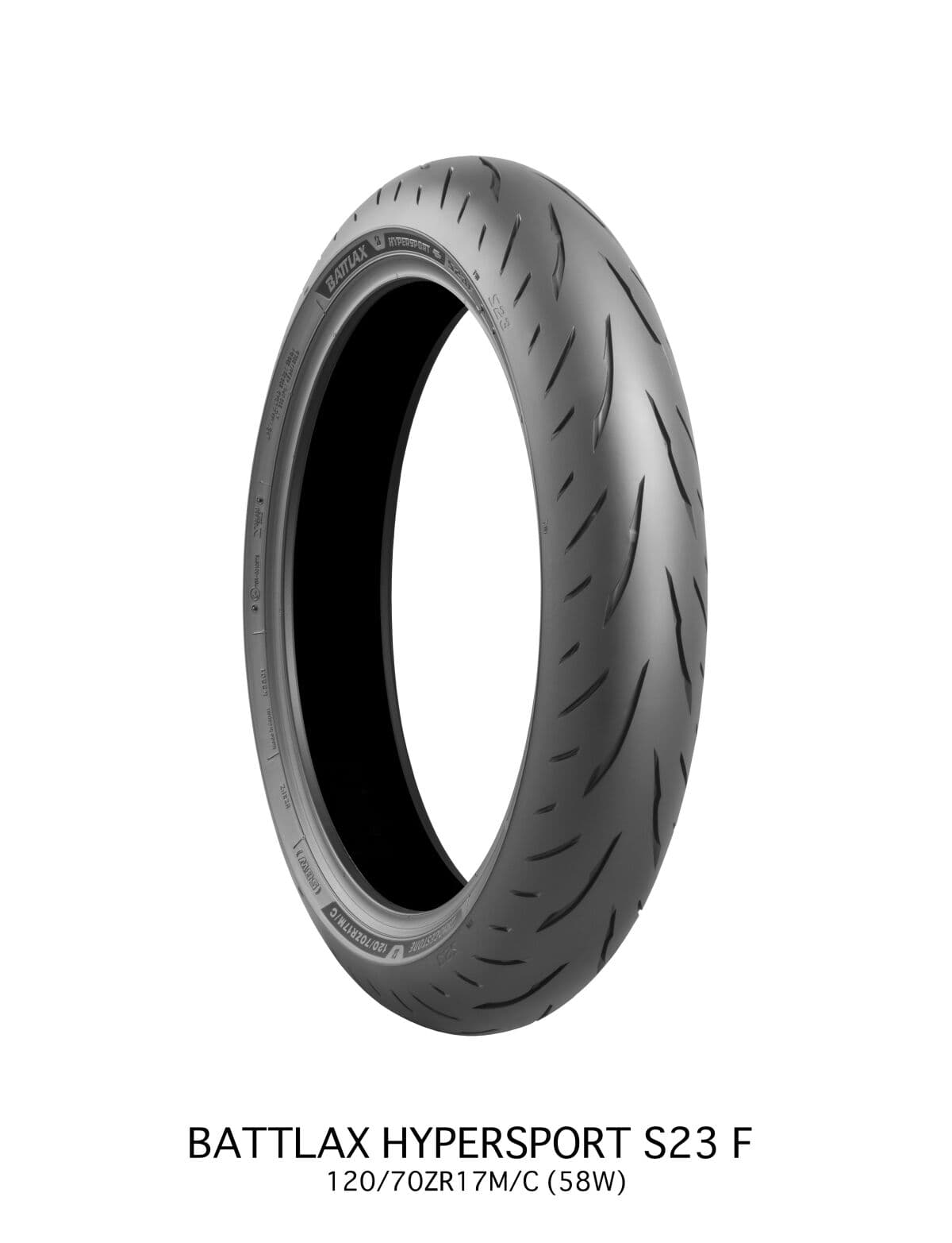 Battlax Hypersport S23 Tire 120/70ZR17