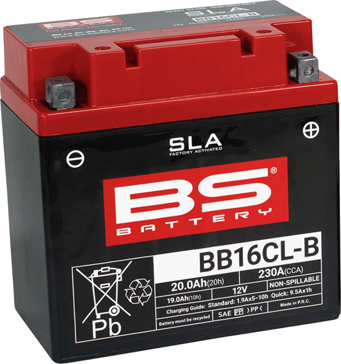 SLA Factory- Activated AGM Maintenance-Free Battery