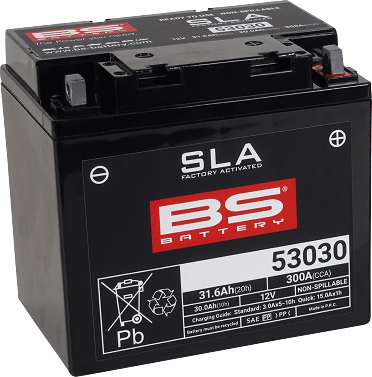 SLA Factory- Activated AGM Maintenance-Free Battery
