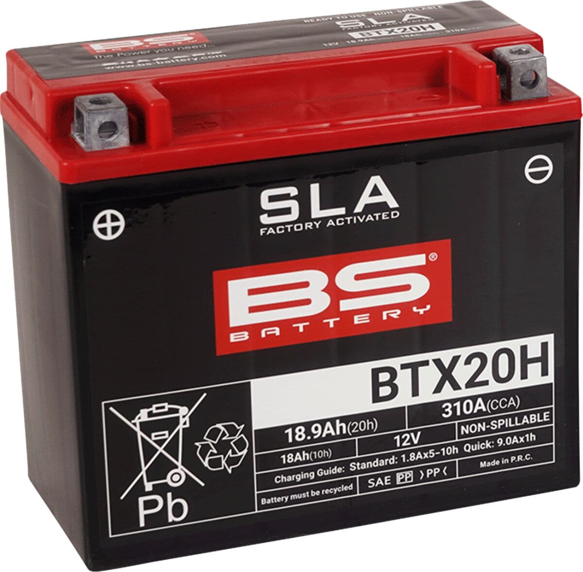 SLA Factory- Activated AGM Maintenance-Free Battery