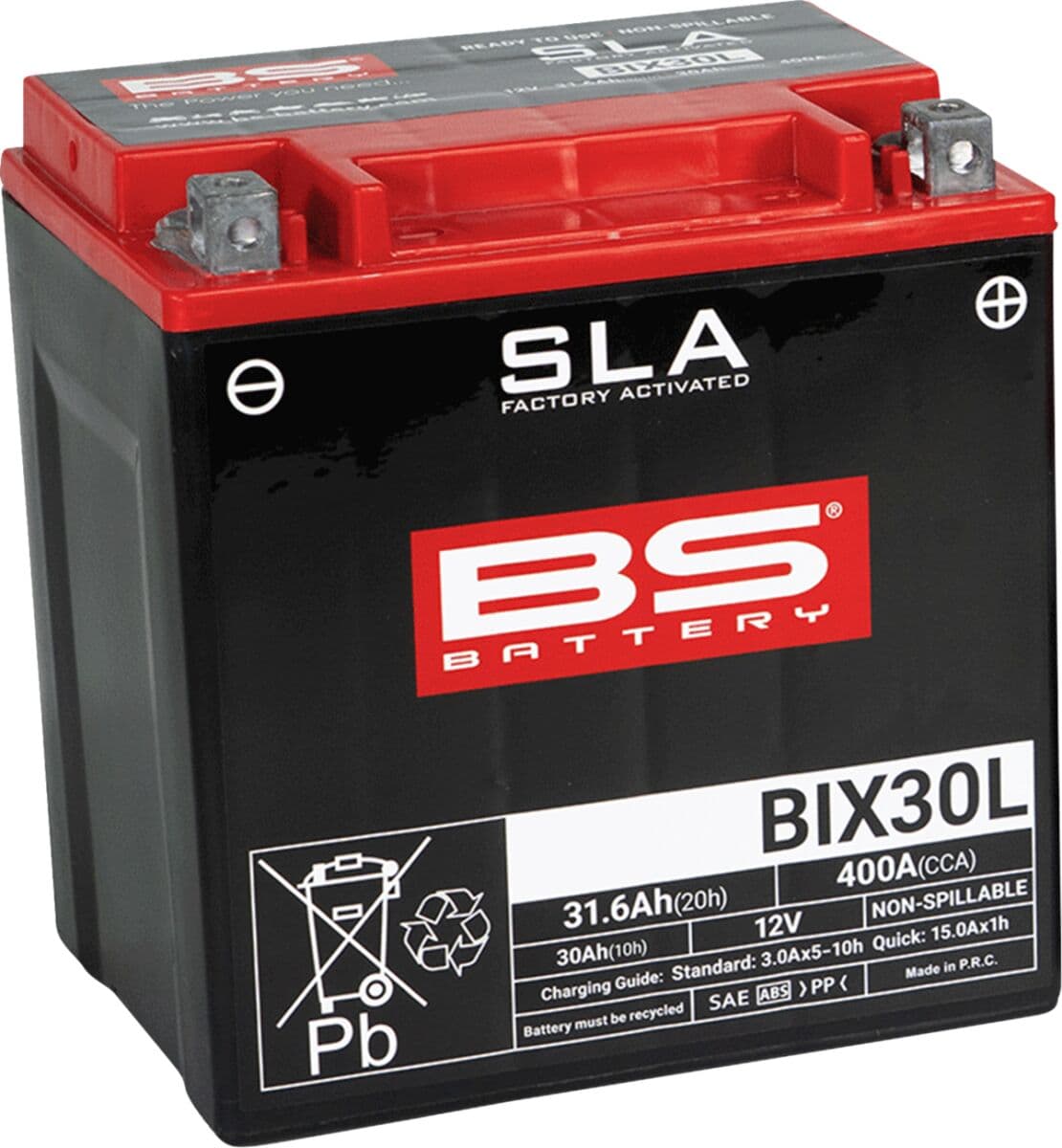 SLA Factory- Activated AGM Maintenance-Free Battery