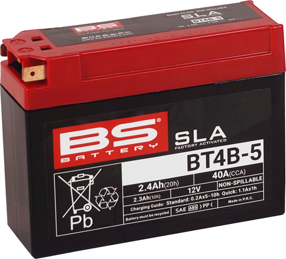 SLA Factory- Activated AGM Maintenance-Free Battery
