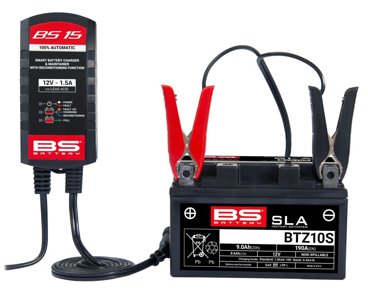 SMART Battery Charger & Maintainer with Reconditioning Function