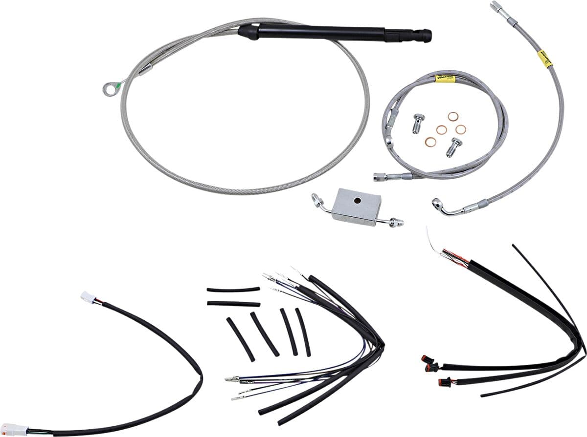 Handlebar Cable and Brake Line Kit for Burly Ape Handlebars