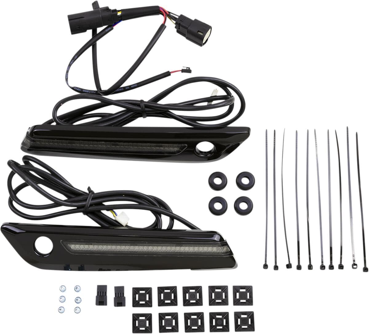 LED Saddlebag Hinge Covers
