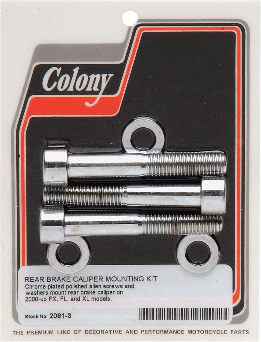 Rear Brake Caliper Bolt Kit