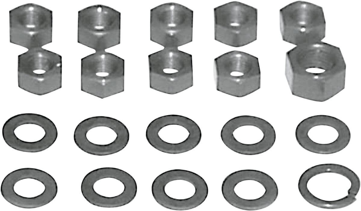 Transmission Side Cover/Clutch Arm Nut Kit