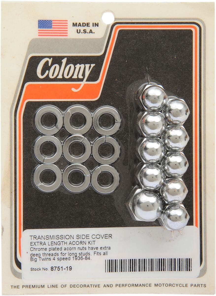 Transmission Side Cover Acorn Nut Kit