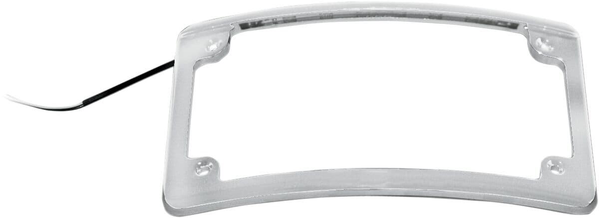 Radius LED License Plate Frame