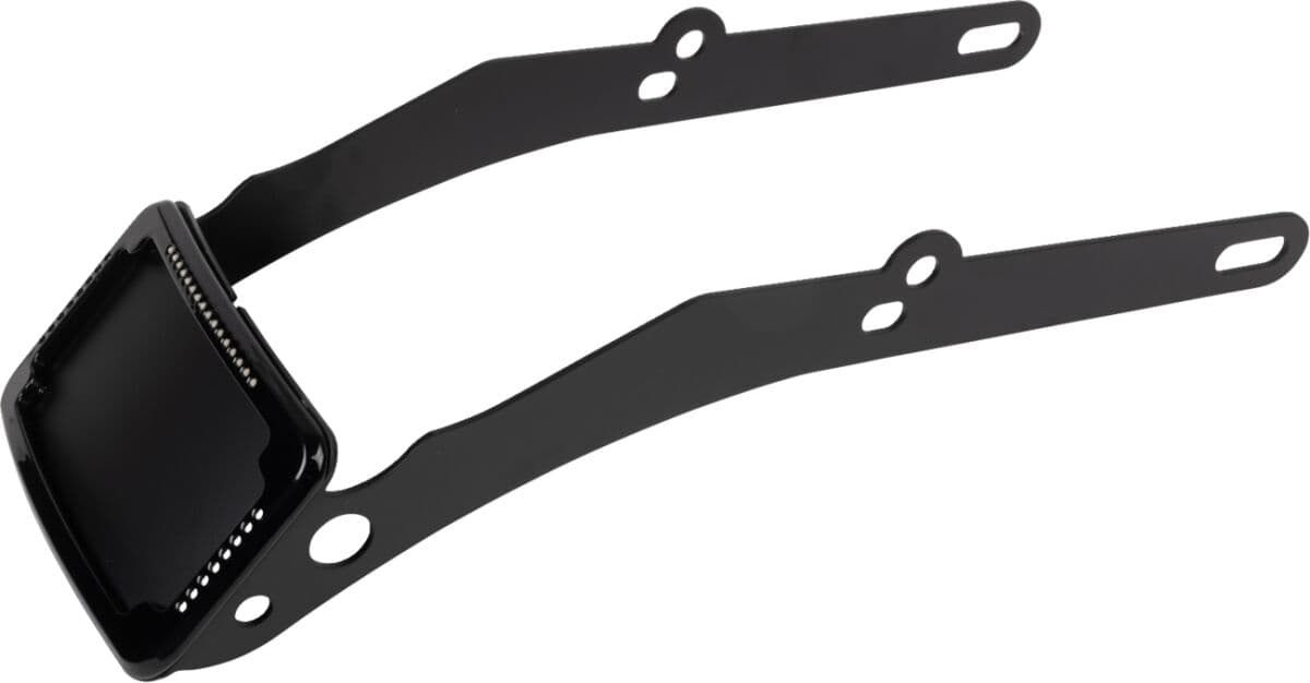 Curved License Mount with Frame