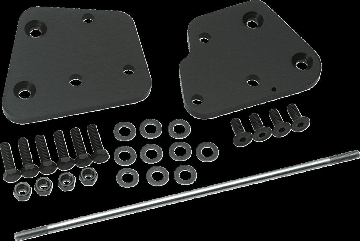 Go-Forward 2" Floorboard Extension Kit Black