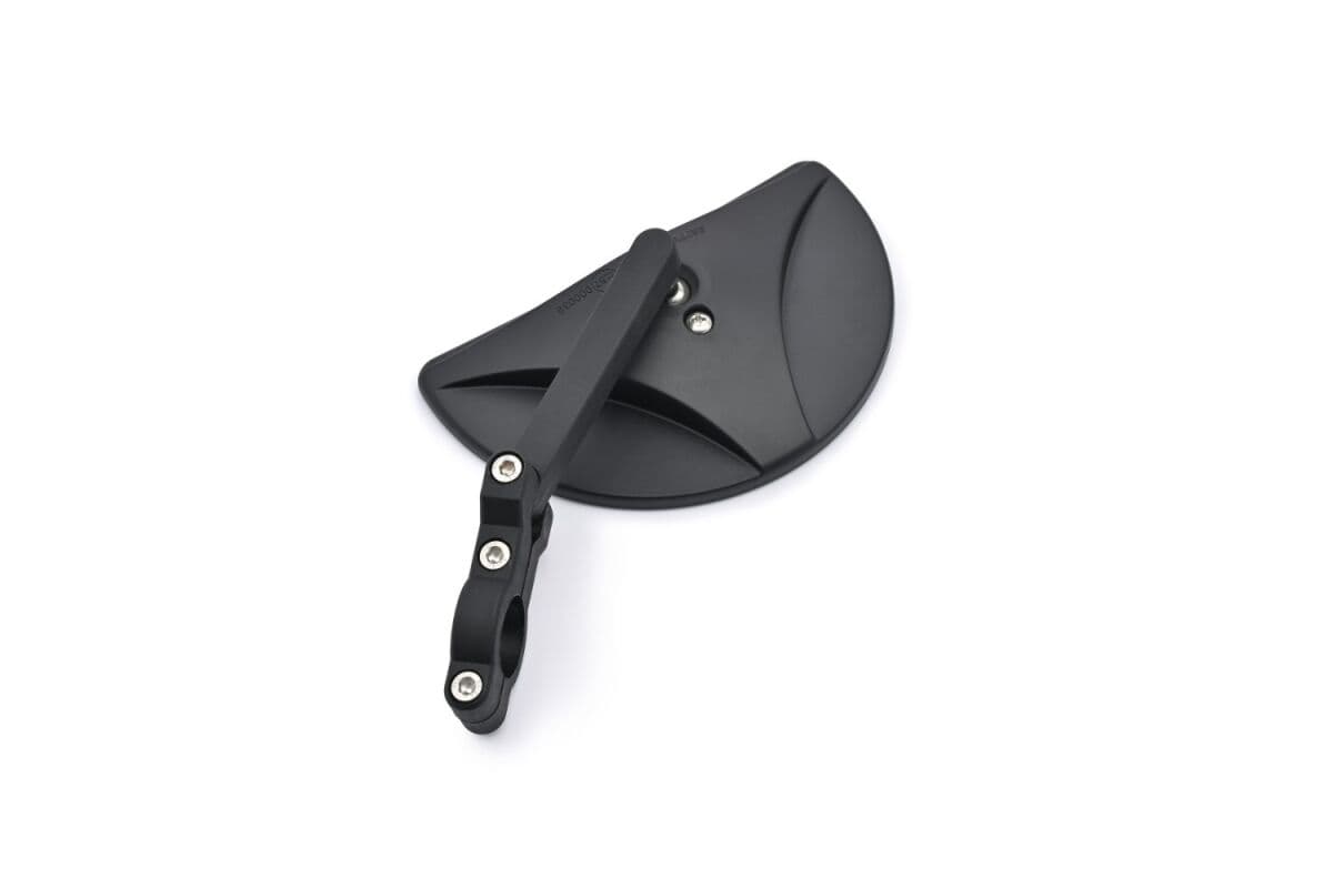 Handlebar Clamp D-Mirror 19" Nylon ABS Half Moon