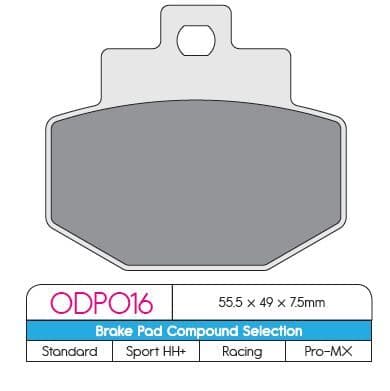 ODP Organic Brake Pads