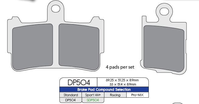 SDP HH+ Supersport Pads