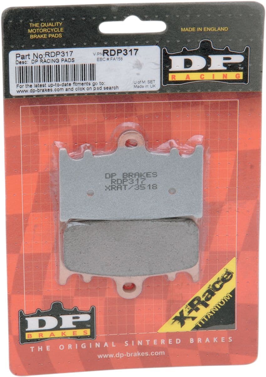 RDP Race Pads/X-Race Titanium Pads