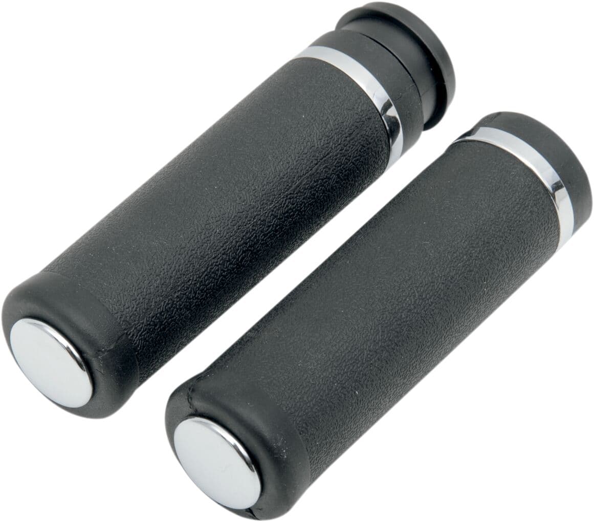 Rubber Grips with Accent Rings and End Caps