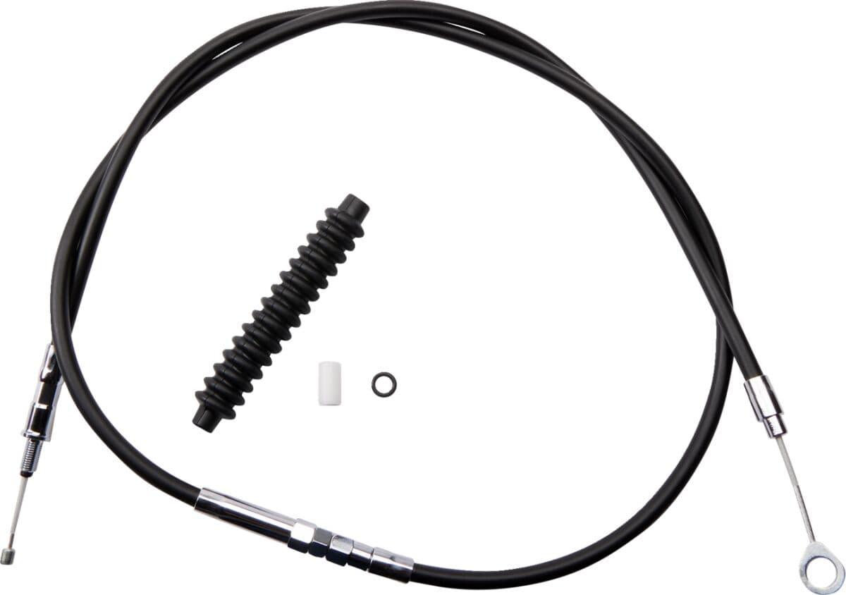 High-Efficiency Black Vinyl Clutch Cable