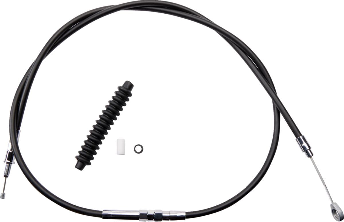 High-Efficiency Black Vinyl Clutch Cable