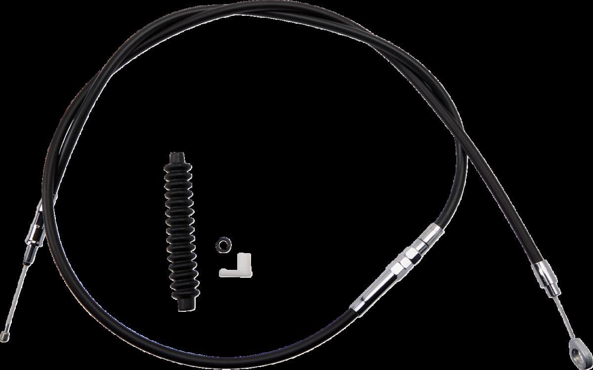 High-Efficiency Black Vinyl Clutch Cable