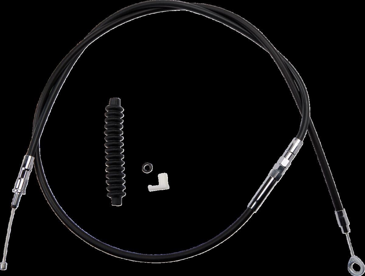 High-Efficiency Black Vinyl Clutch Cable