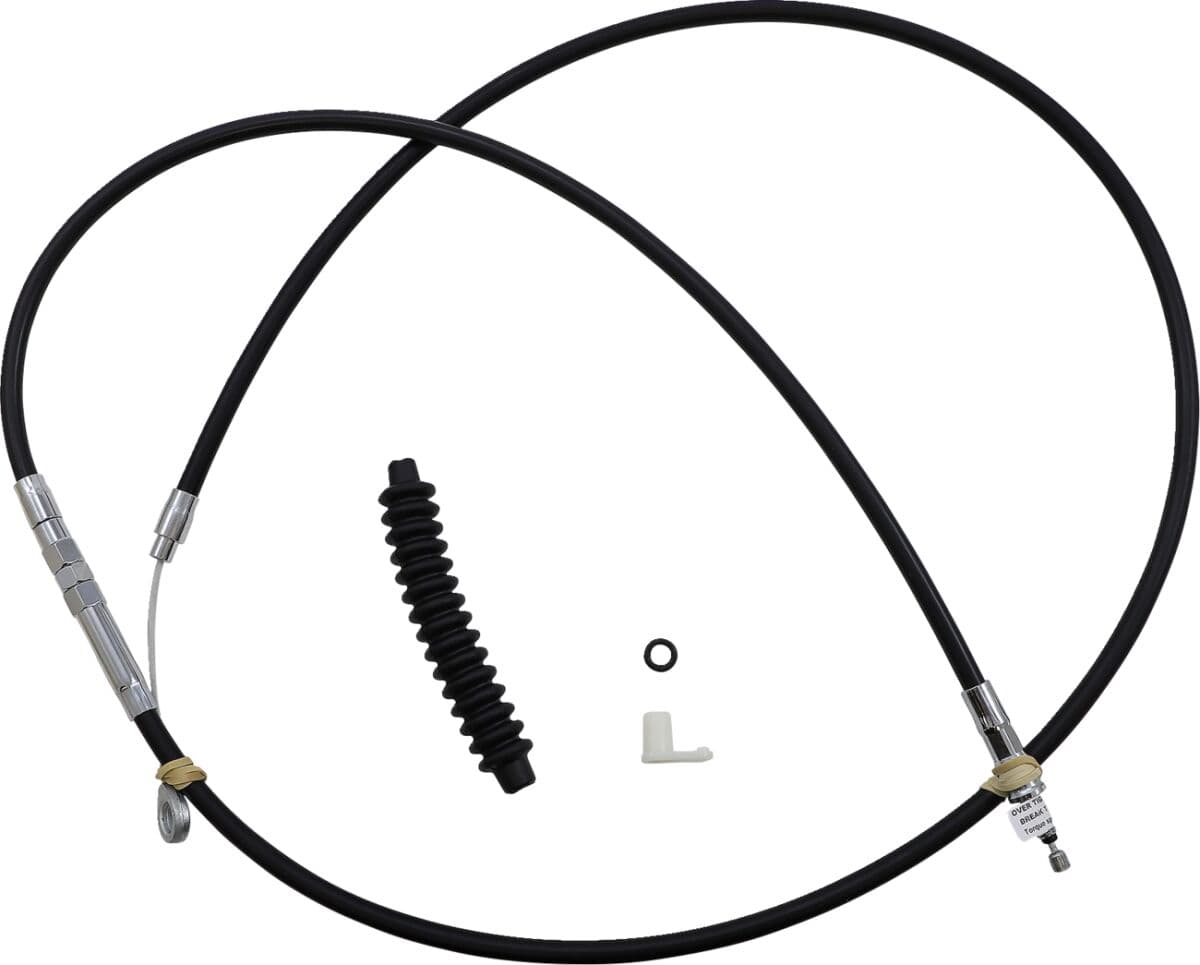 High-Efficiency Black Vinyl Clutch Cable