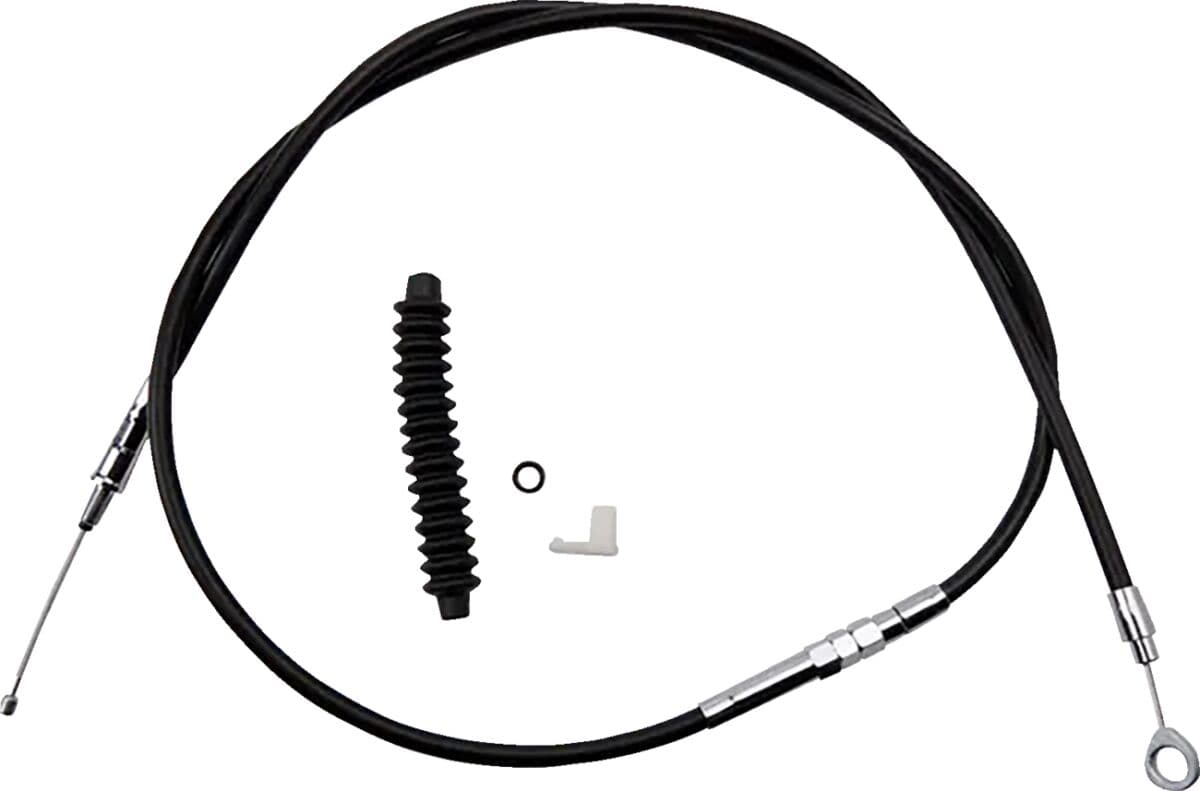 High-Efficiency Black Vinyl Clutch Cable
