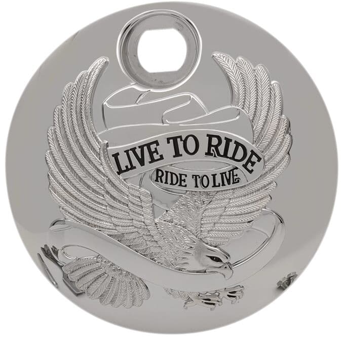 Ușă consolă combustibil "Live to Ride"