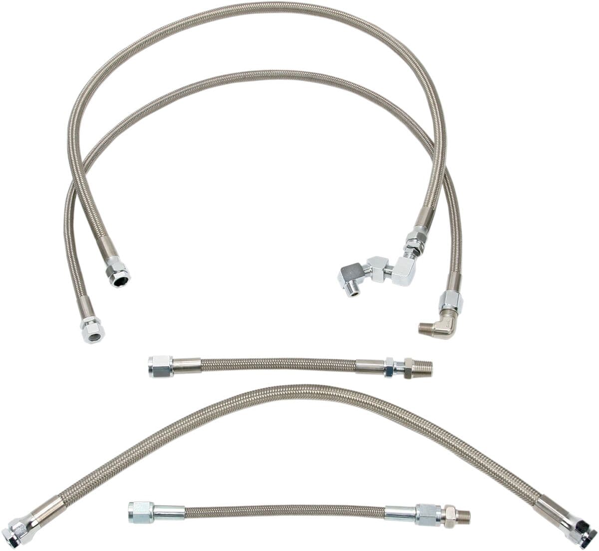 Stainless Steel Braided Oil Line Kit
