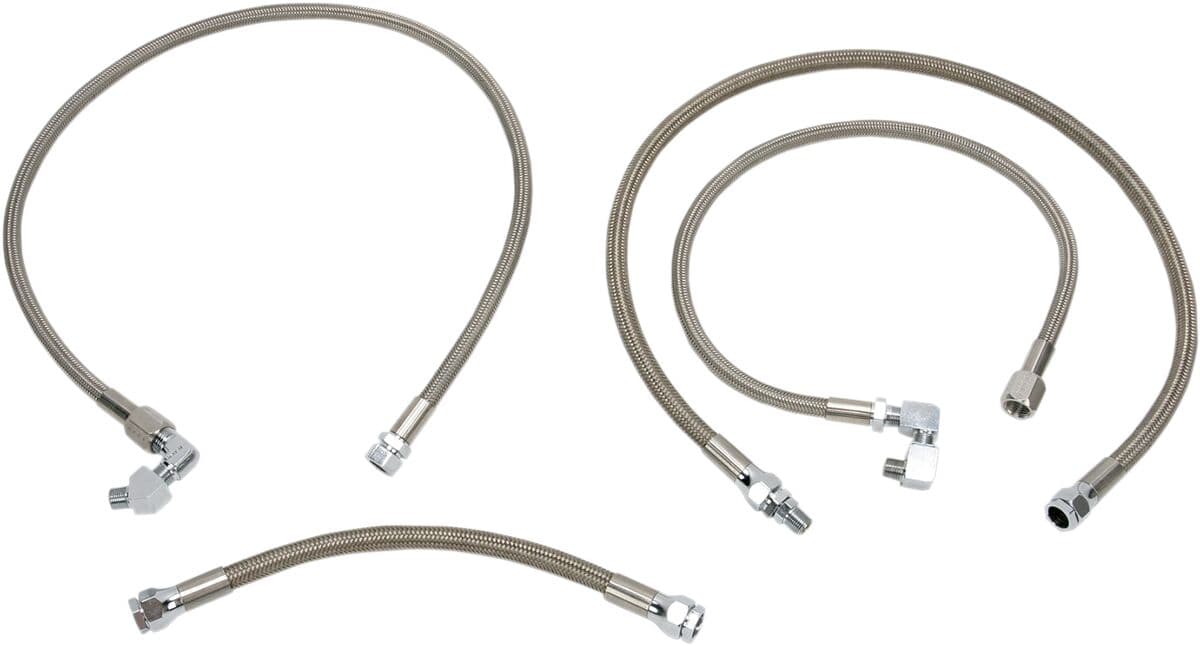 Stainless Steel Braided Oil Line Kit