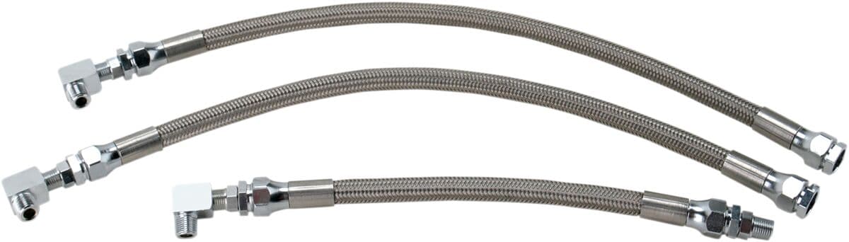 Stainless Steel Braided Oil Line Kit