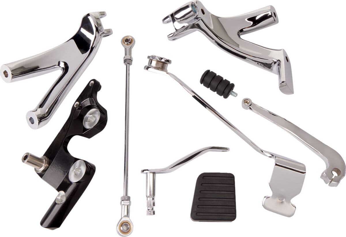 Forward Control Kit Silver