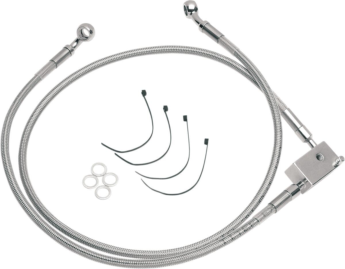 Extended Length Stainless Steel Brake Line Kit