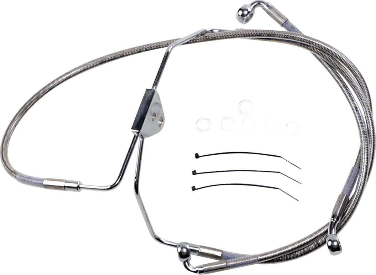 Extended Length Stainless Steel Brake Line Kit