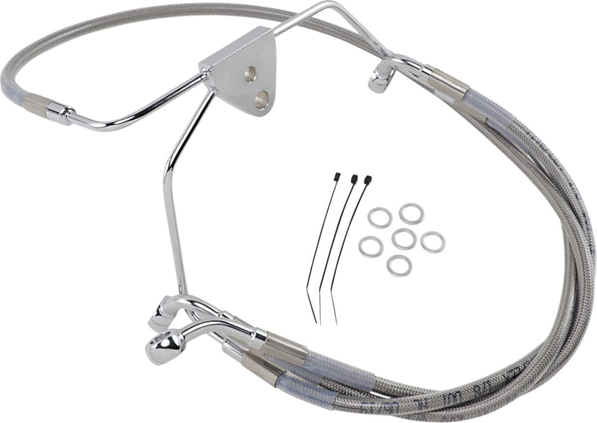 Extended Length Stainless Steel Brake Line Kit