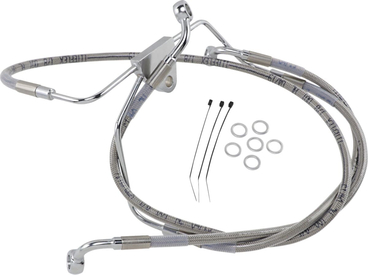 Extended Length Stainless Steel Brake Line Kit