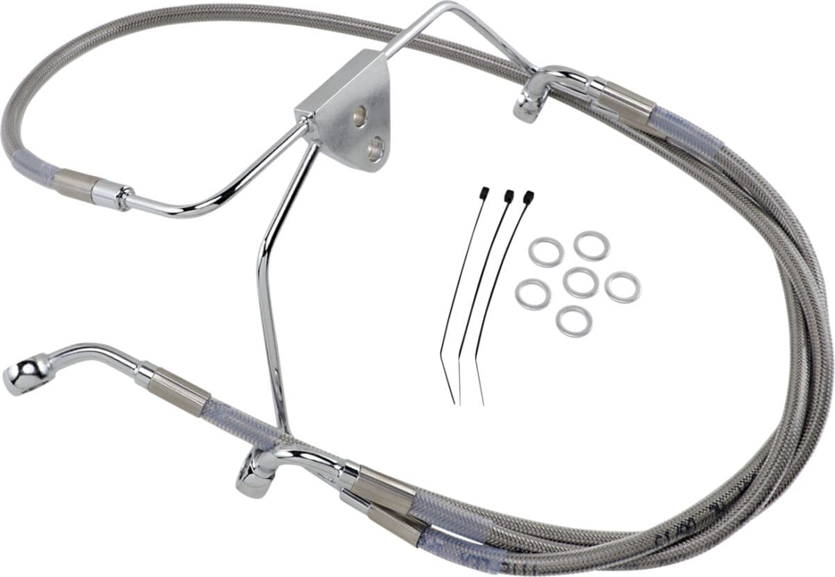 Extended Length Stainless Steel Brake Line Kit