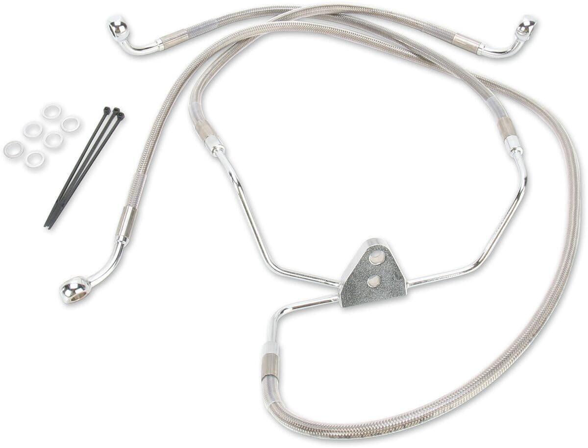 Extended Length Stainless Steel Brake Line Kit