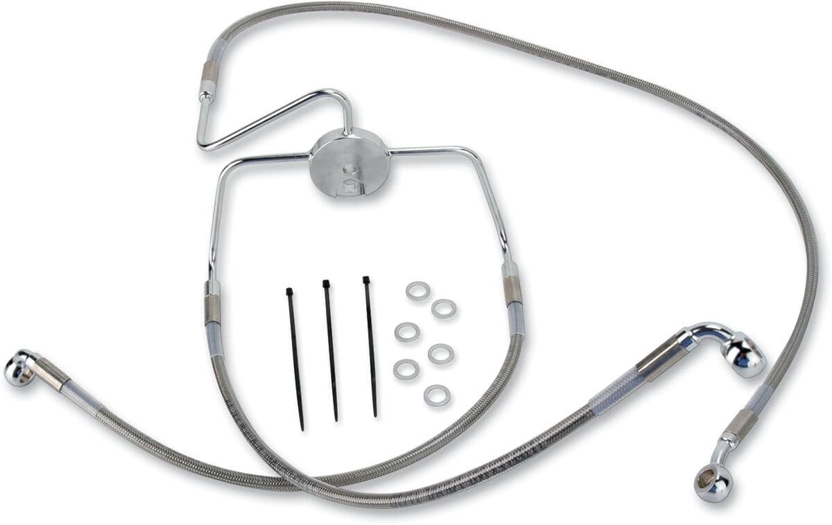 Extended Length Stainless Steel Brake Line Kit