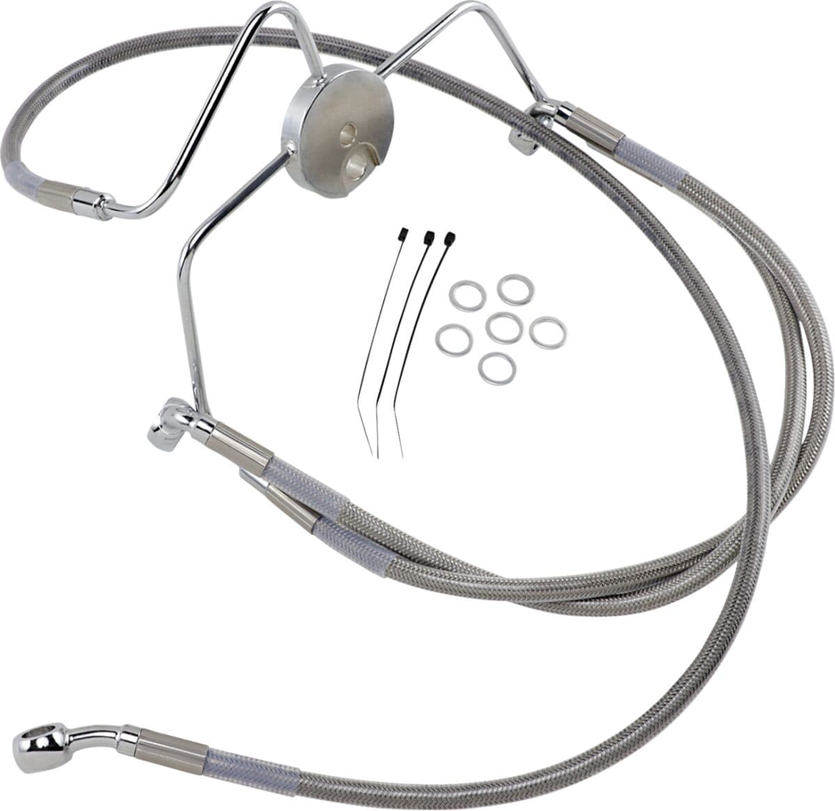 Extended Length Stainless Steel Brake Line Kit